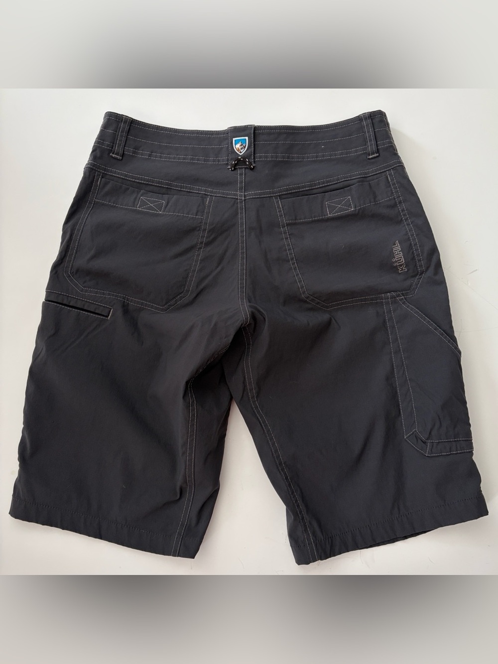 Kuhl Men’s Shorts Renegade Hiking Shorts Carbon Color 11" Inseam size 32 - Picture 2 of 16